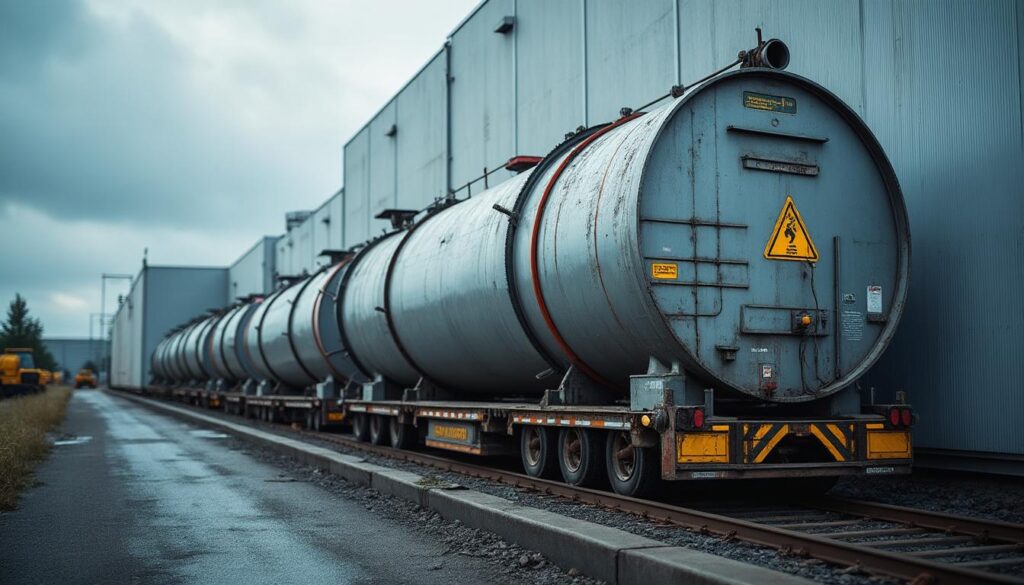 Conteneur citerne : Guide complet pour un transport sécurisé des liquides