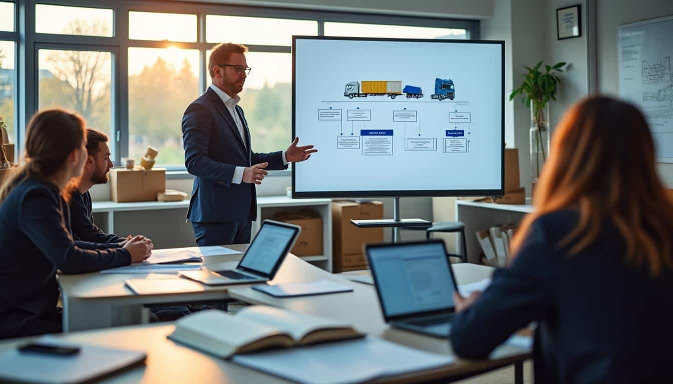 Illustration: Découvrir le contenu et l’organisation de la formation en transport et logistique