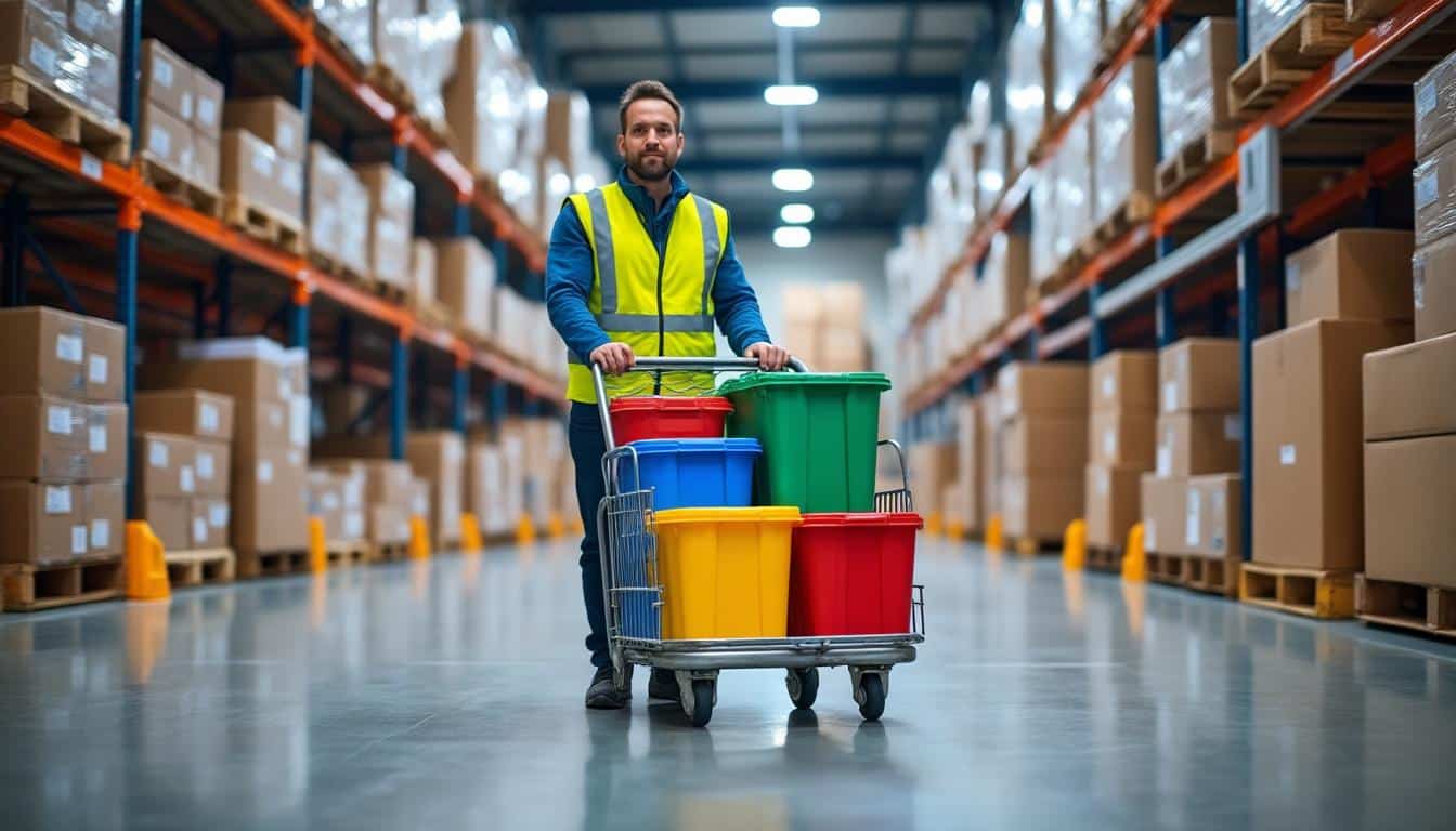 Illustration: Comprendre le rôle du chariot de picking dans la logistique moderne