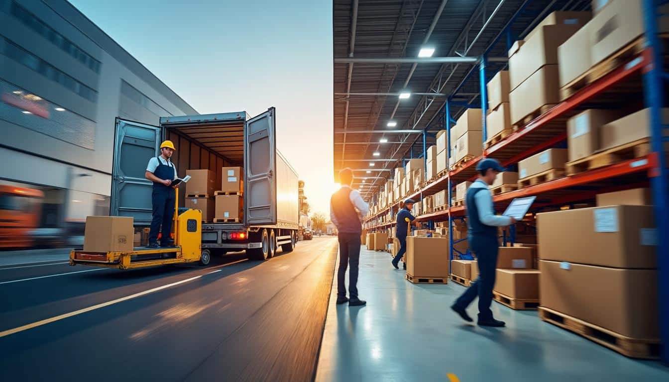 Illustration: Différencier clairement le transport de la logistique : explications et tableau comparatif