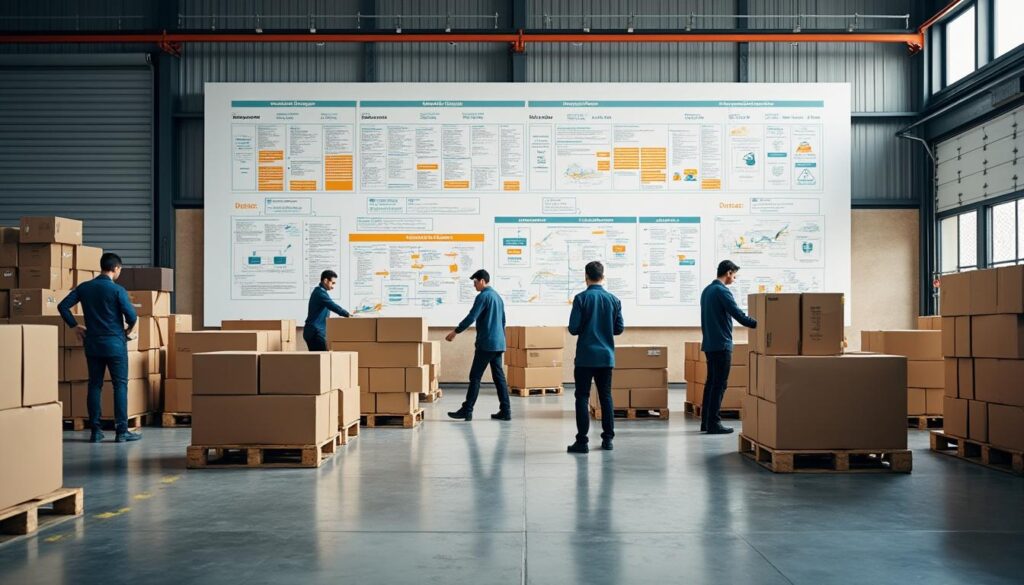 Différence entre la logistique et la supply chain : guide complet