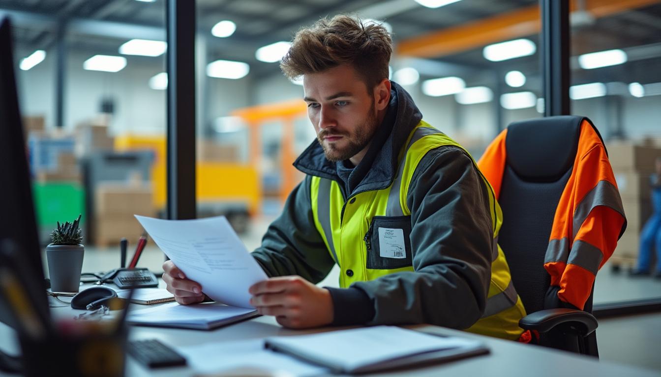 Illustration: Pourquoi la lettre de motivation est-elle cruciale dans le secteur de la logistique et du transport ?