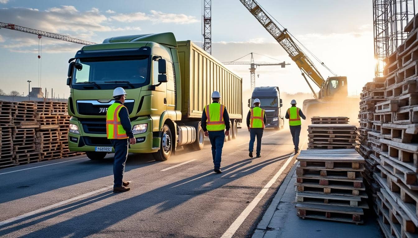 Illustration: Comprendre le rôle essentiel de la logistique dans le secteur du BTP
