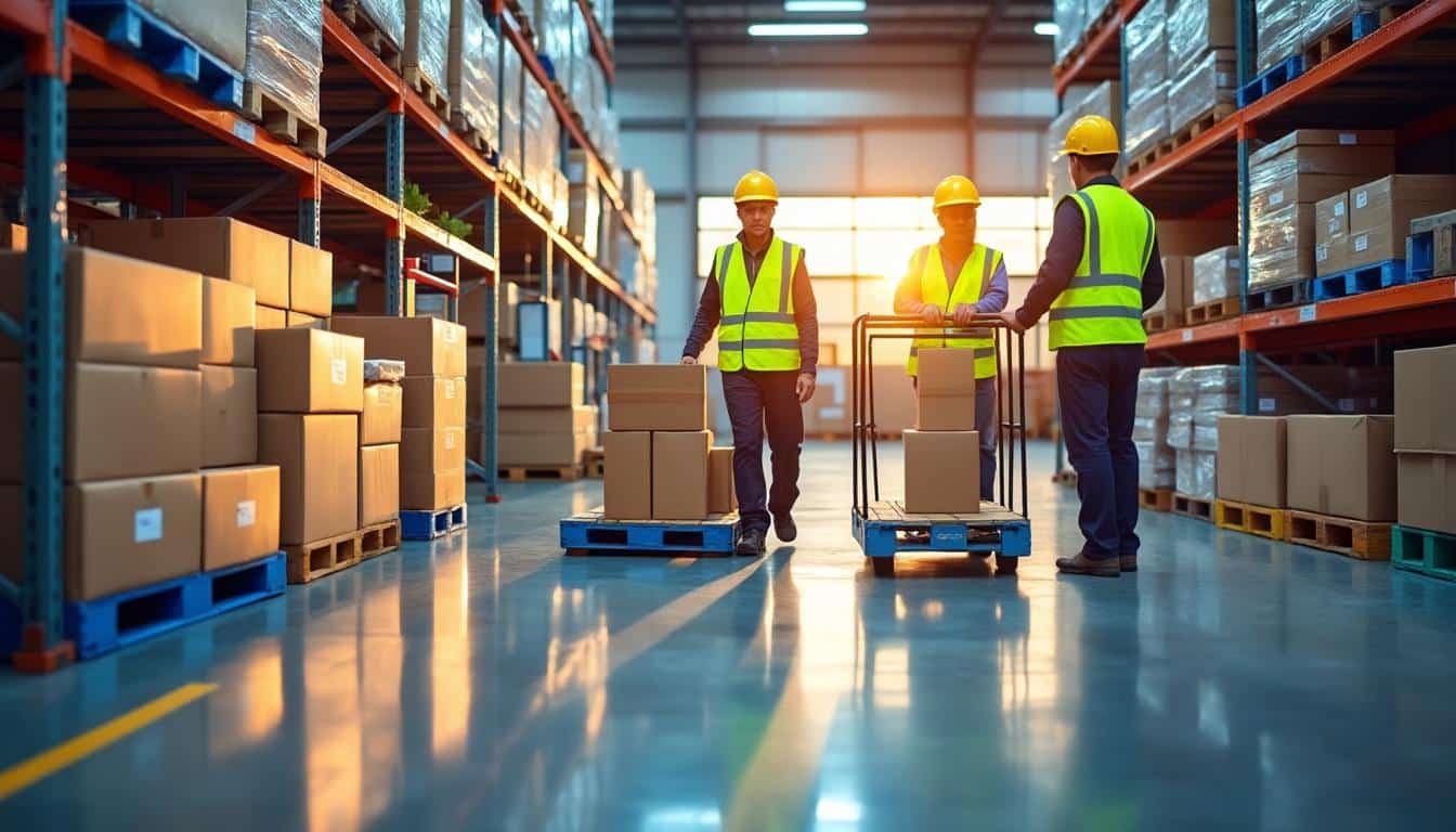 Illustration: Les équipements incontournables pour une manutention efficace en logistique