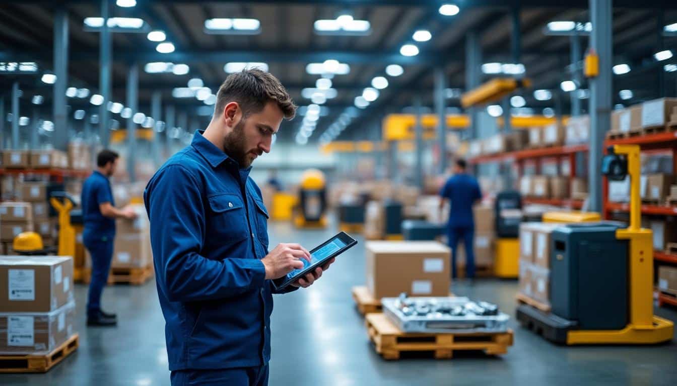 Illustration: Comprendre la logistique au service de la maintenance industrielle