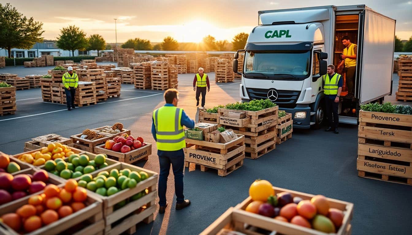 Illustration: Quelle organisation pour la coopérative agricole CAPL et sa plateforme logistique ?