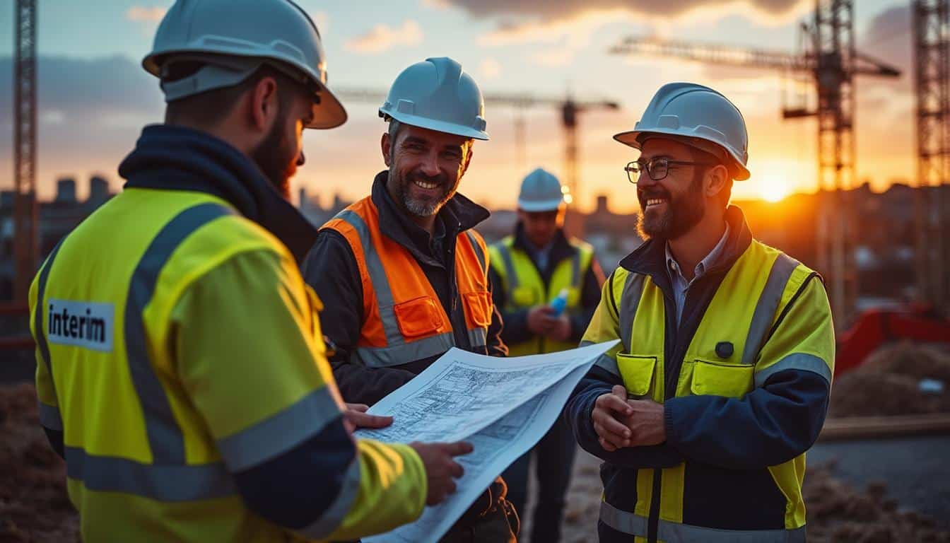 Illustration: Pourquoi opter pour l’intérim dans le BTP à Bordeaux et ses environs ?