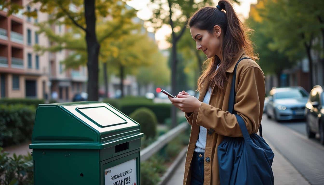 Illustration: Comment localiser un point de collecte de vêtements près de chez soi ?