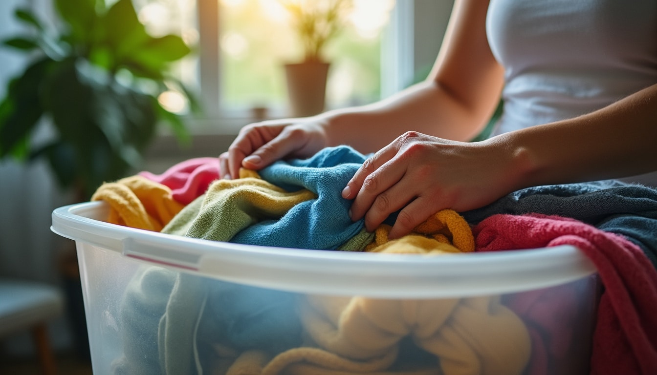 Bac à habits : guide complet pour trier et valoriser vos textiles