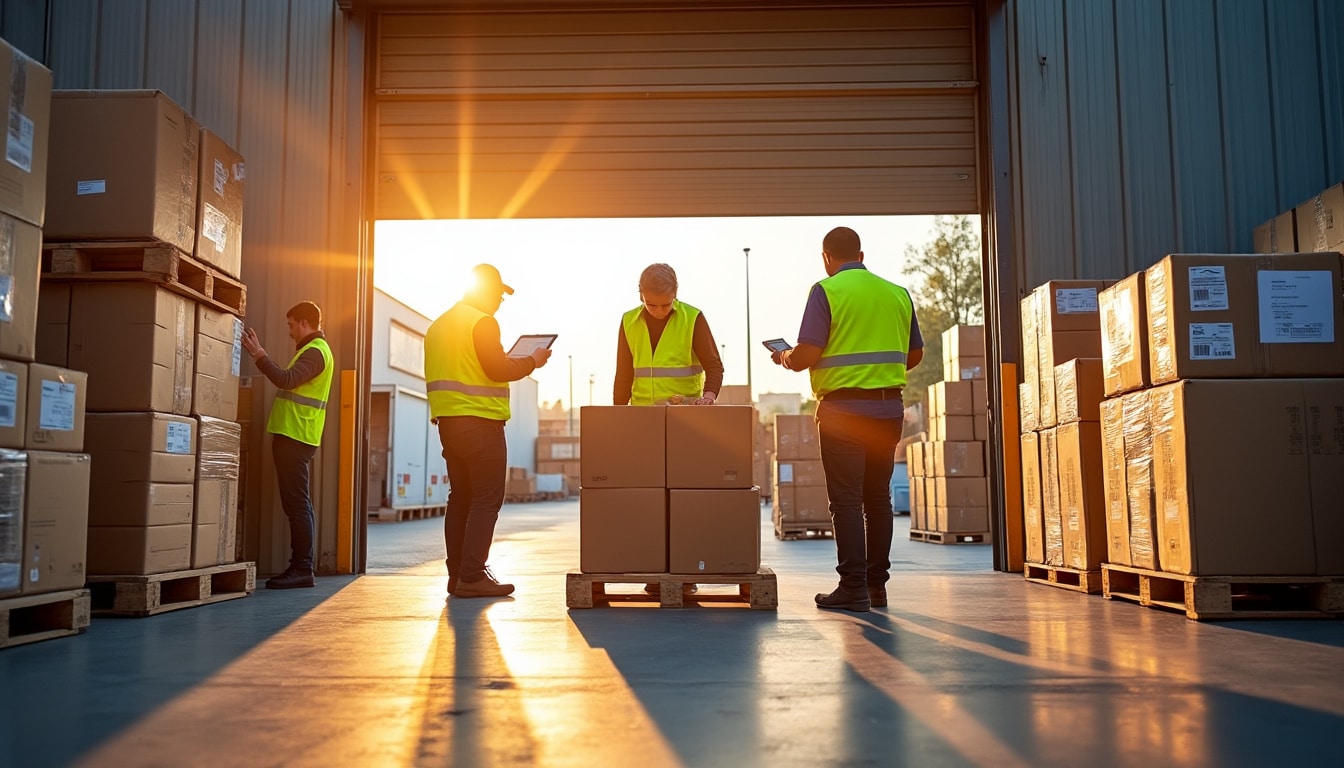 Illustration: Comprendre le rôle fondamental de la réception des marchandises dans la logistique