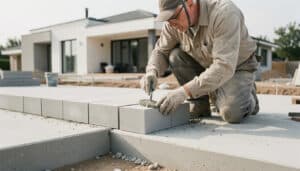 Planelle en béton : rôle, pose et dimensions utiles