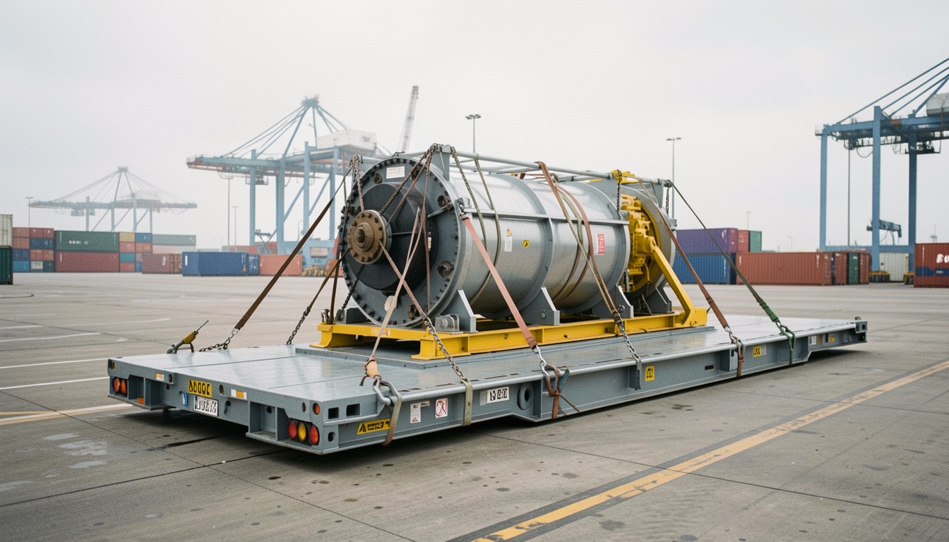 Conteneur flat rack : usages, choix et transport OOG