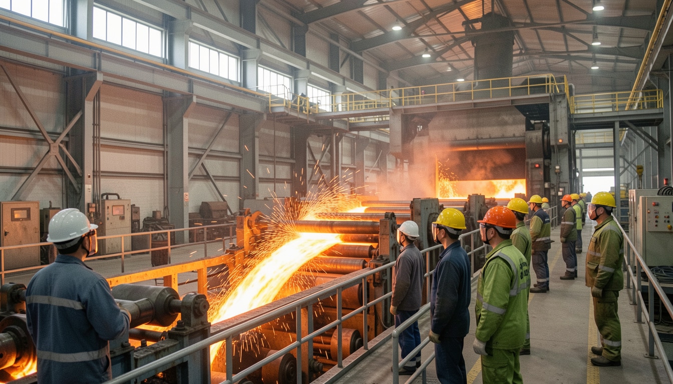 Comment se déroule la fabrication de l’acier
